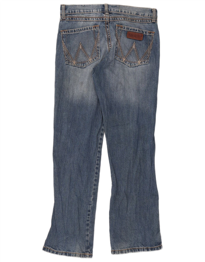 Blugi pentru bărbați Bootcut Wrangler W31 L31 albastru