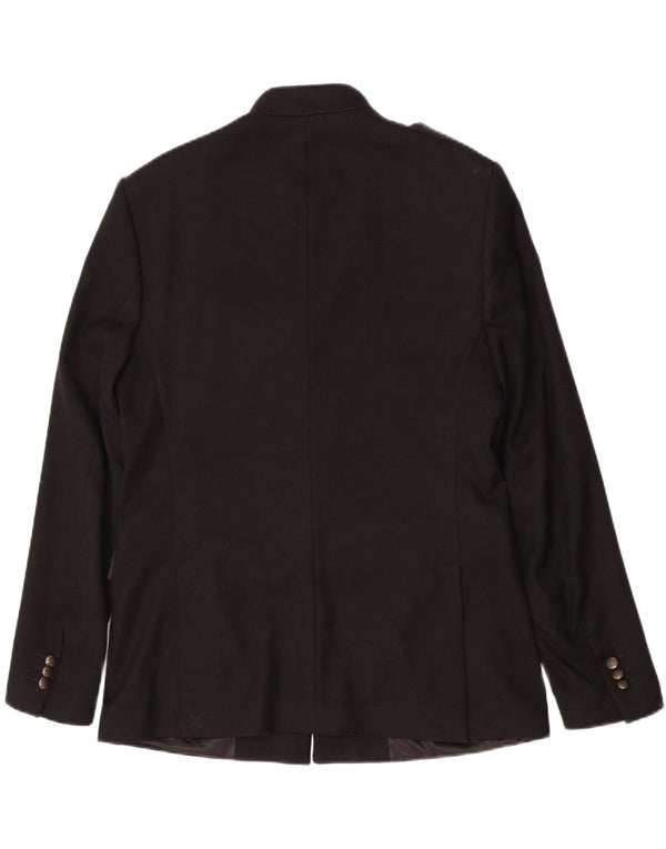 Blazer pentru bărbați Zara cu 5 nasturi EU 54 XL Poliester negru