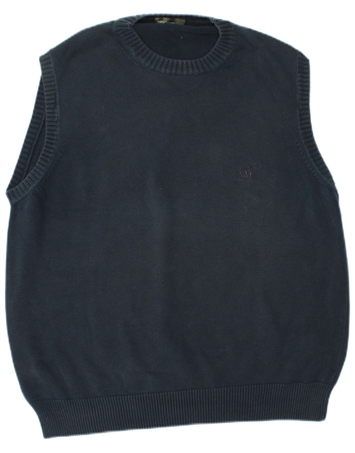 Henry Cottons Vestă pentru bărbați Tank Top Large Bleumarin