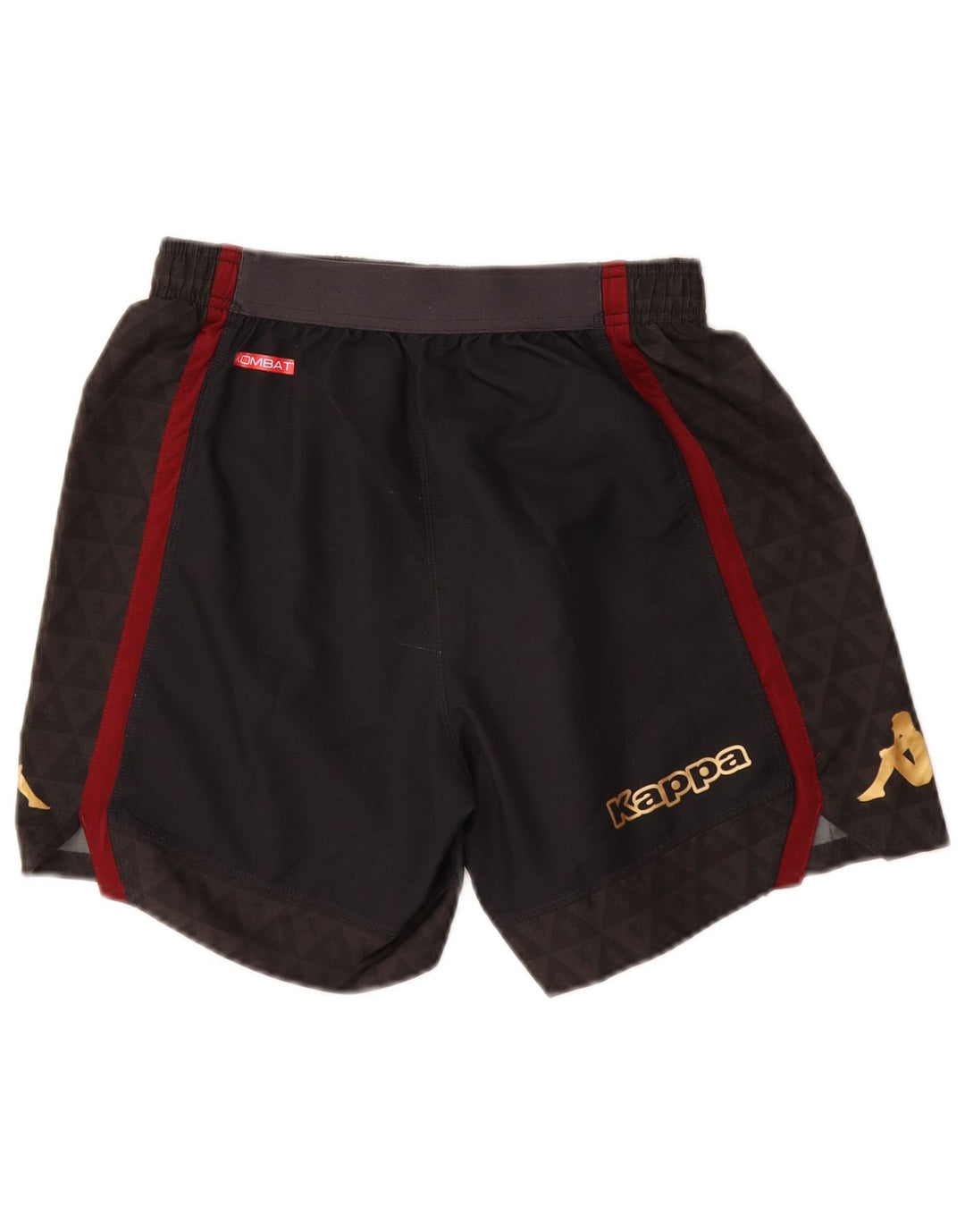 Pantaloni scurți sport KAPPA FC Torino pentru femei, UK 8, poliester negru mic