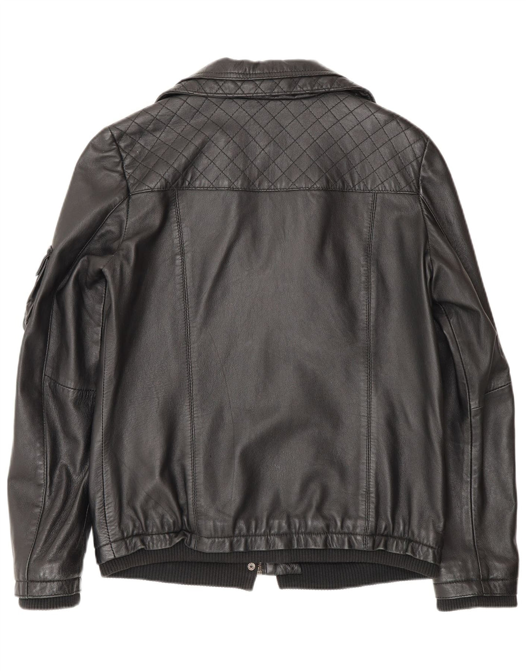Jachetă de piele Lee Cooper pentru femei UK 12 Medium Black