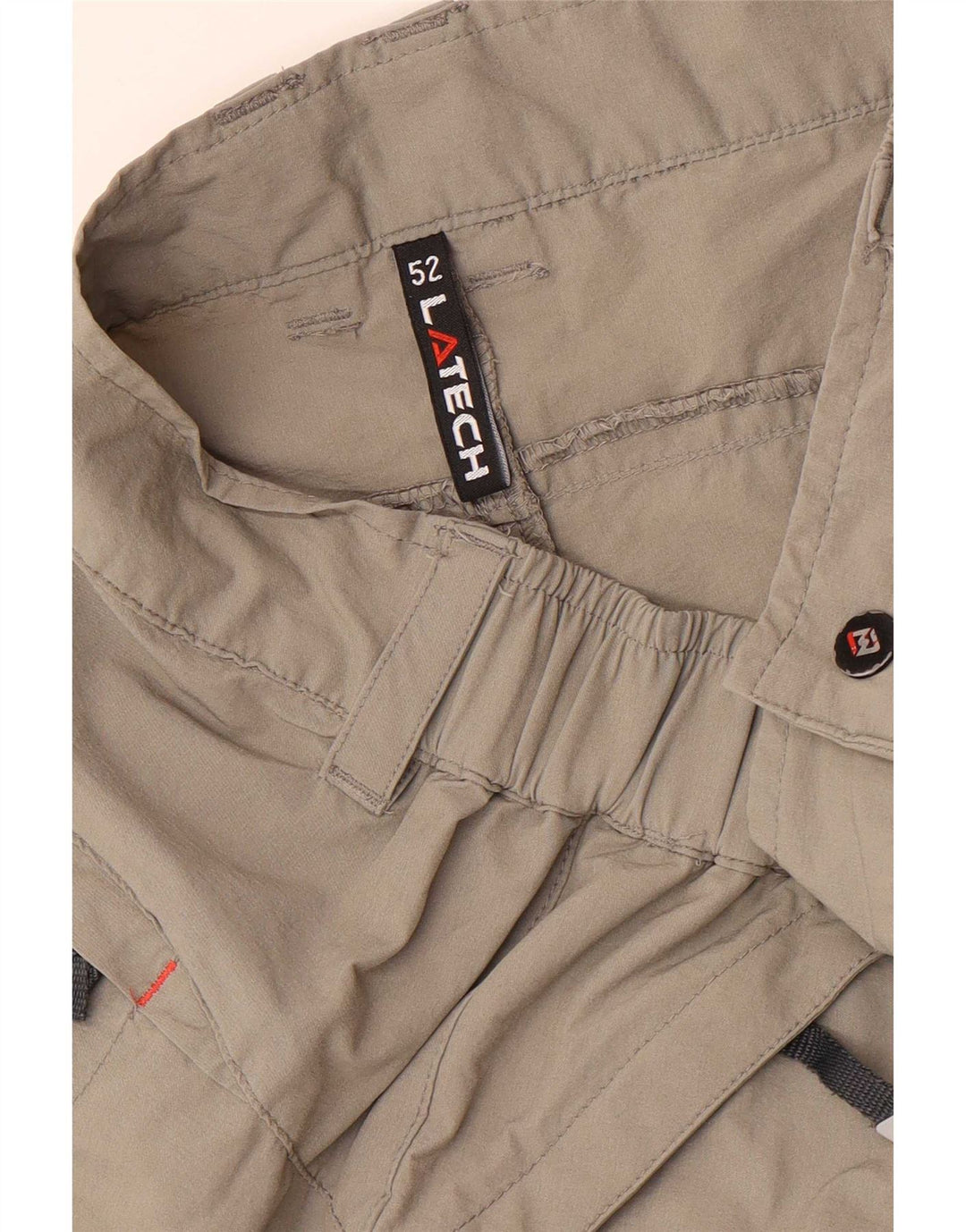 Pantaloni scurți cargo vintage pentru bărbați IT 52 XL W38 gri