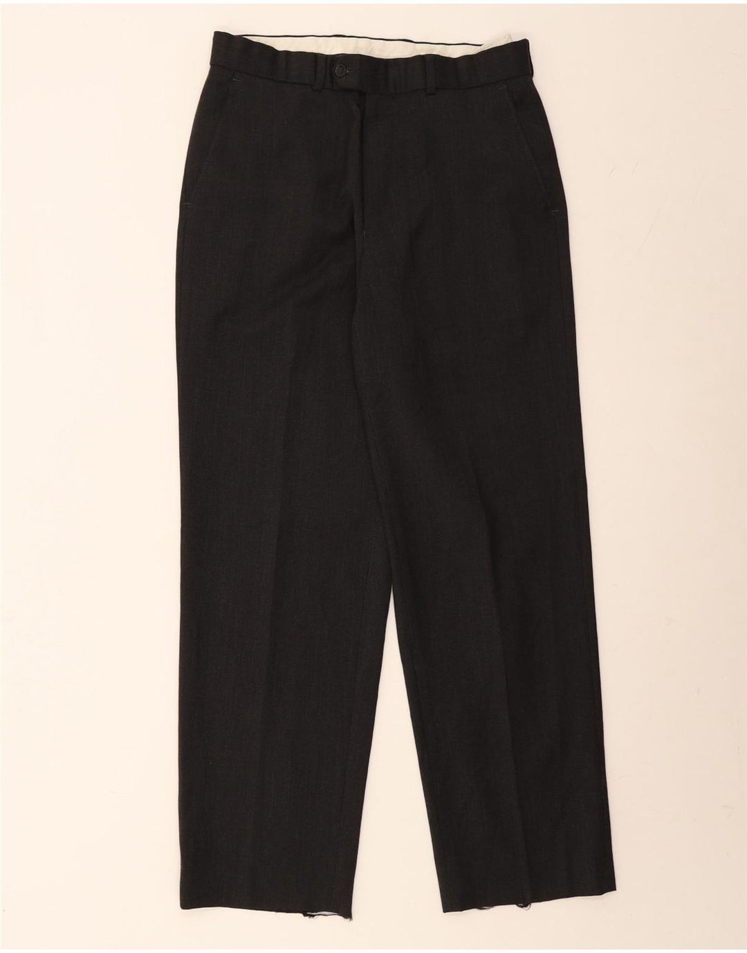 MARKS & SPENCER Pantaloni drepți pentru bărbați L30 L30 Poliester gri