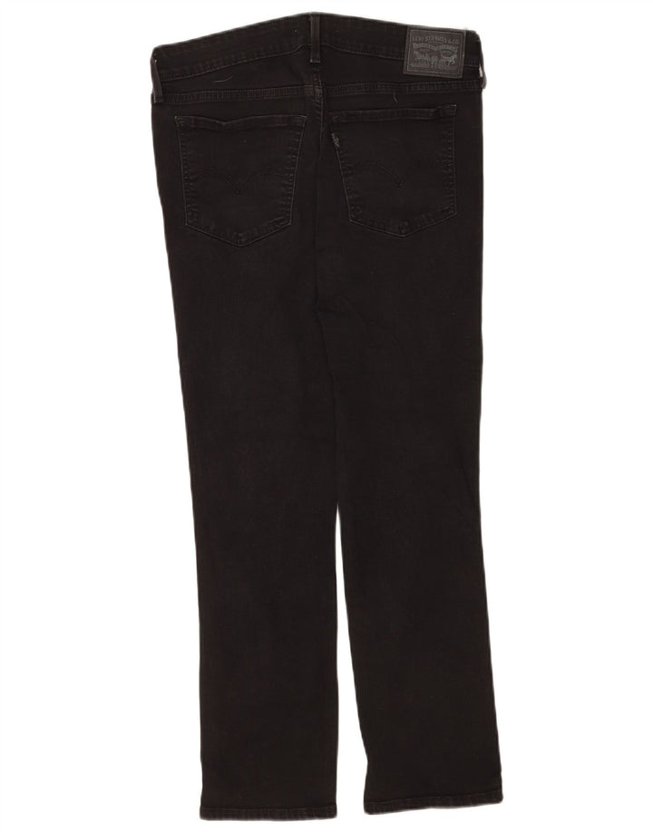 Blugi Levi's 712 Slim pentru femei W29 L27 bumbac negru