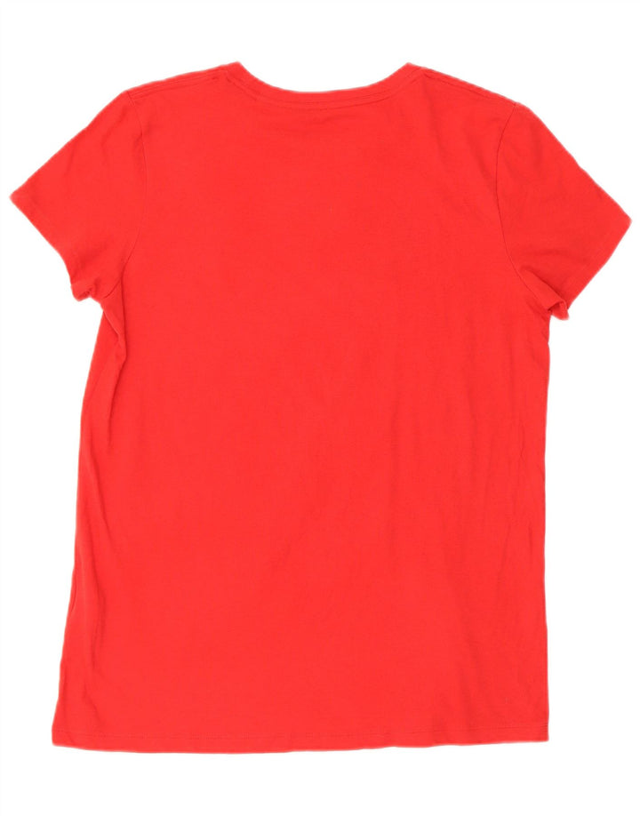 Tricou cu grafică obișnuită Under Armour pentru bărbați Top din bumbac roșu mediu