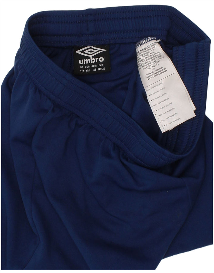 Pantaloni scurți sport Umbro Băieți 9-10 Ani Poliester Mediu Bleumarin