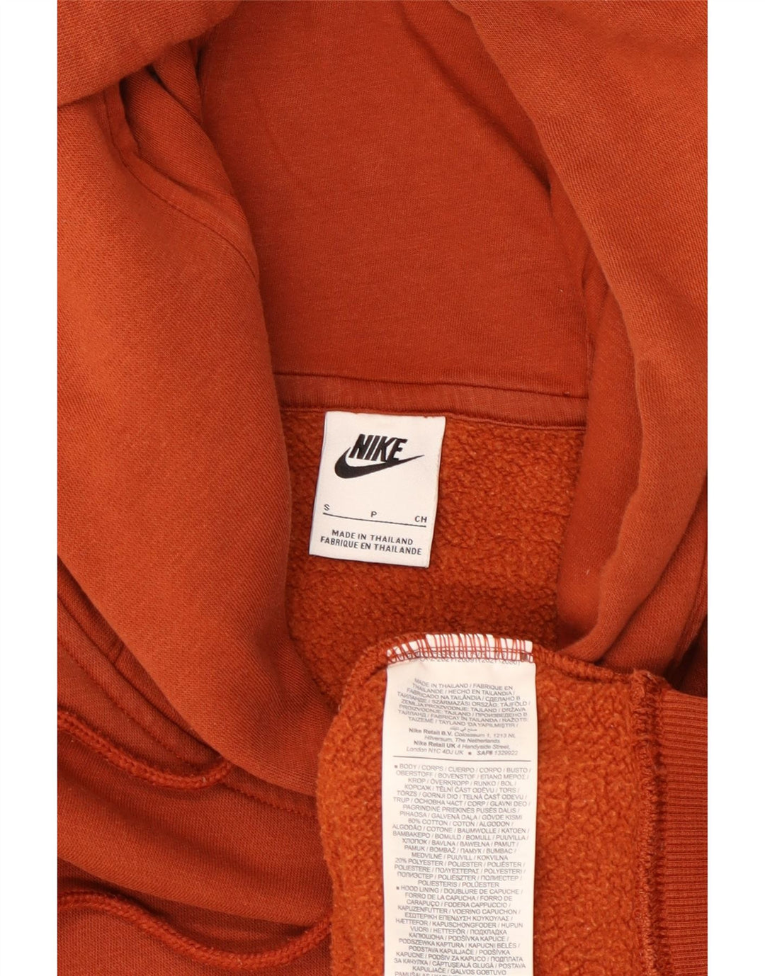 Bumbac portocaliu mic pentru bărbați Nike