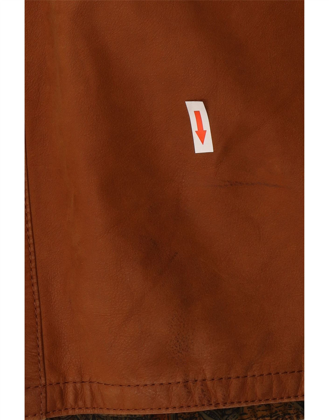 Geacă de piele vintage pentru bărbați IT 54 2XL maro