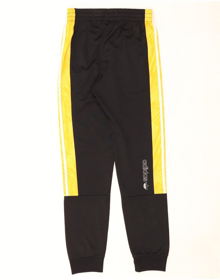 Pantaloni de trening pentru bărbați Adidas Pantaloni de jogging Mici, negru, poliester color bloc