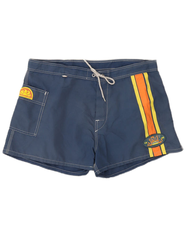 Sundek Pantaloni scurți de înot pentru bărbați, mari, albastru, nailon color block