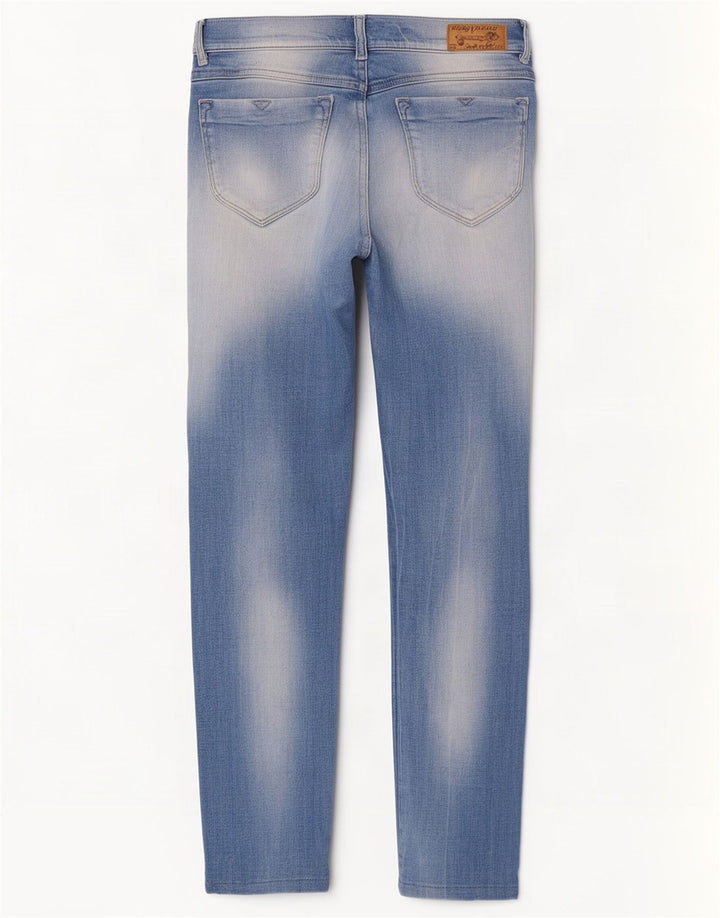 Blugi super slim pentru femei Diesel Distressed W29 L28 Bumbac albastru