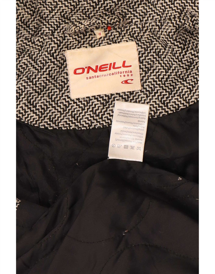 Palton pentru femei O'Neill UK 12 Poliester geometric geometric, gri mediu