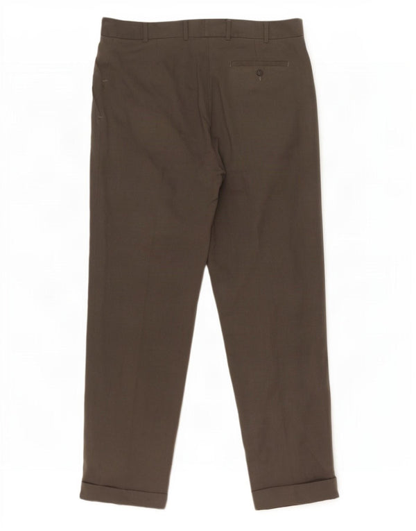 Pantaloni de costum pentru bărbați Marks & Spencer L38 L31 gri Lyocell