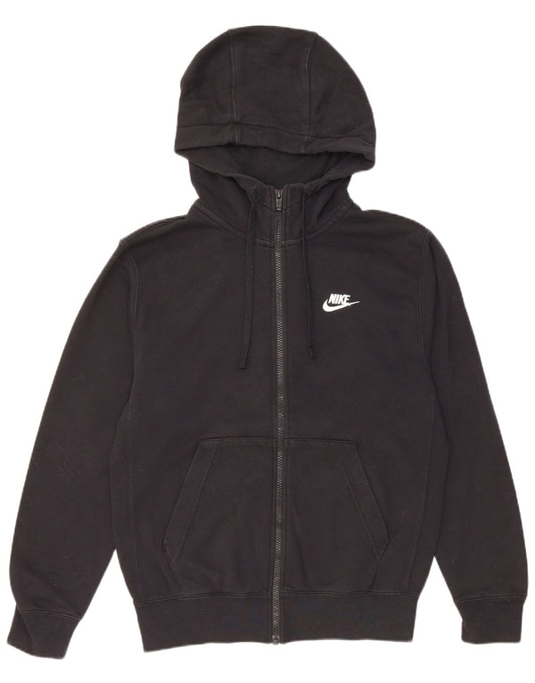 Pulover Nike pentru bărbați, cu fermoar, XS, bumbac negru