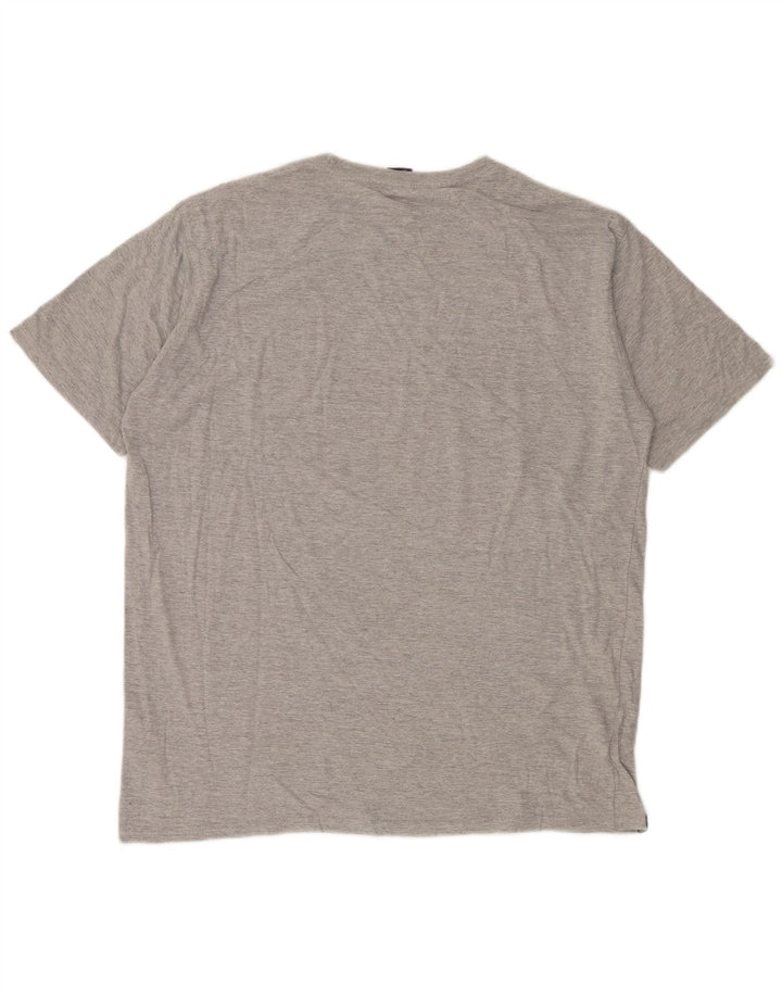 Tricou grafic SALTROCK pentru bărbați Top XL bumbac gri