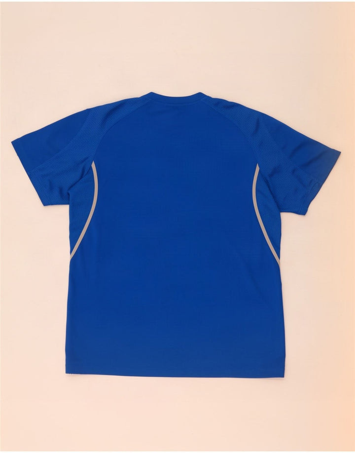 Tricou pentru bărbați Adidas Top Medium Blue Poliester