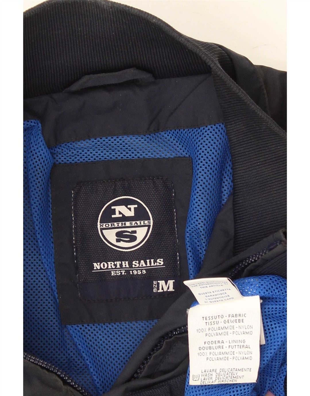 Jachetă Bomber North Sails pentru bărbați UK 38 Medium Bleumarin Poliamidă