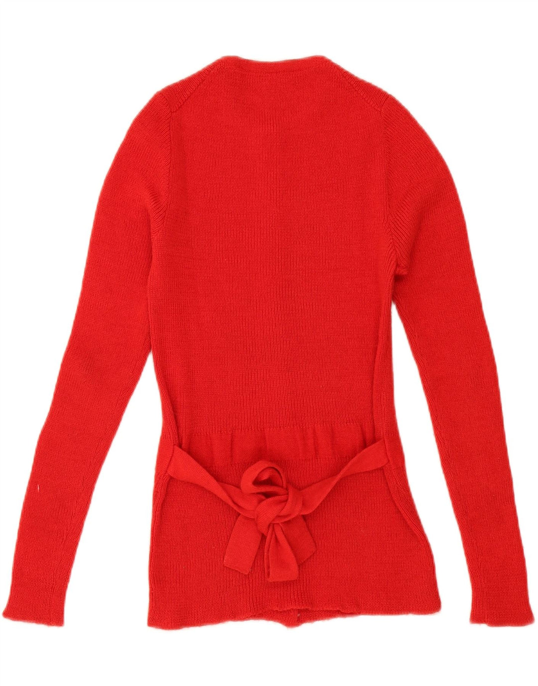 Pulover Cardigan Vintage pentru Damă UK 12 Medium Red
