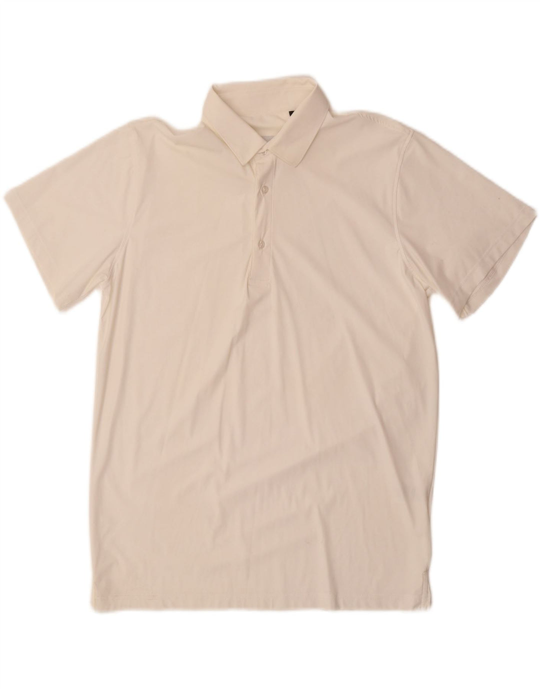 BOTTEGA ARTIGIANA Tricou polo pentru bărbați, nailon, alb, mediu