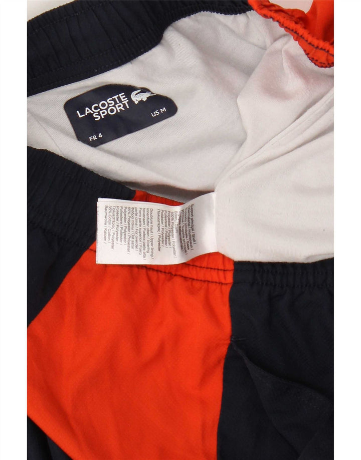 Pantaloni de trening pentru bărbați Lacoste Pantaloni de jogging Mărimea 4 Mediu Bleumarin Colorblock
