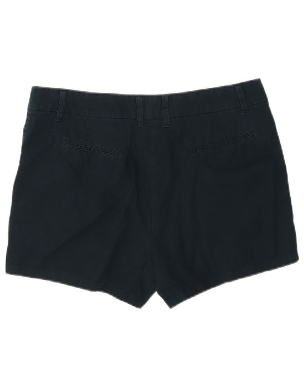 Pantaloni scurti chino pentru femei Marks & Spencer UK 12 Medium W30 Bumbac bleumarin