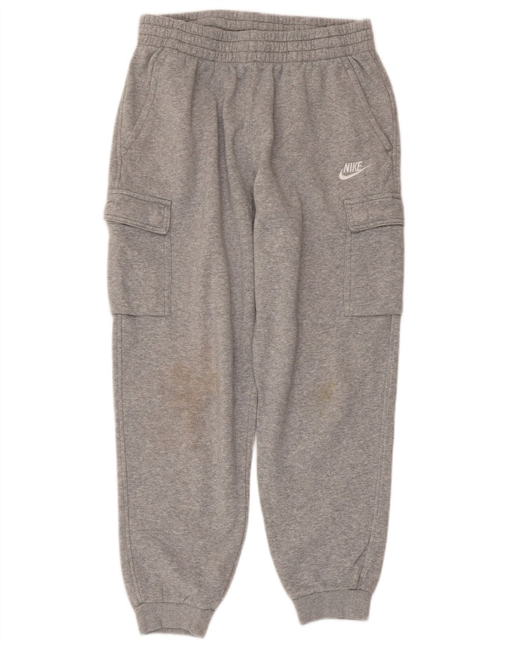 Pantaloni de trening cargo NIKE pentru băieți Pantaloni de jogging 13-14 ani XL, gri pete