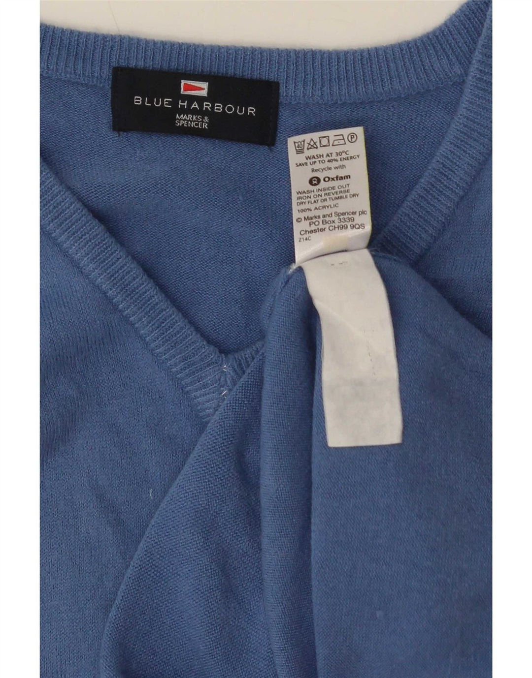 Marks & Spencer Blue Harbour Vest Tank Top Acrilic mare pentru bărbați