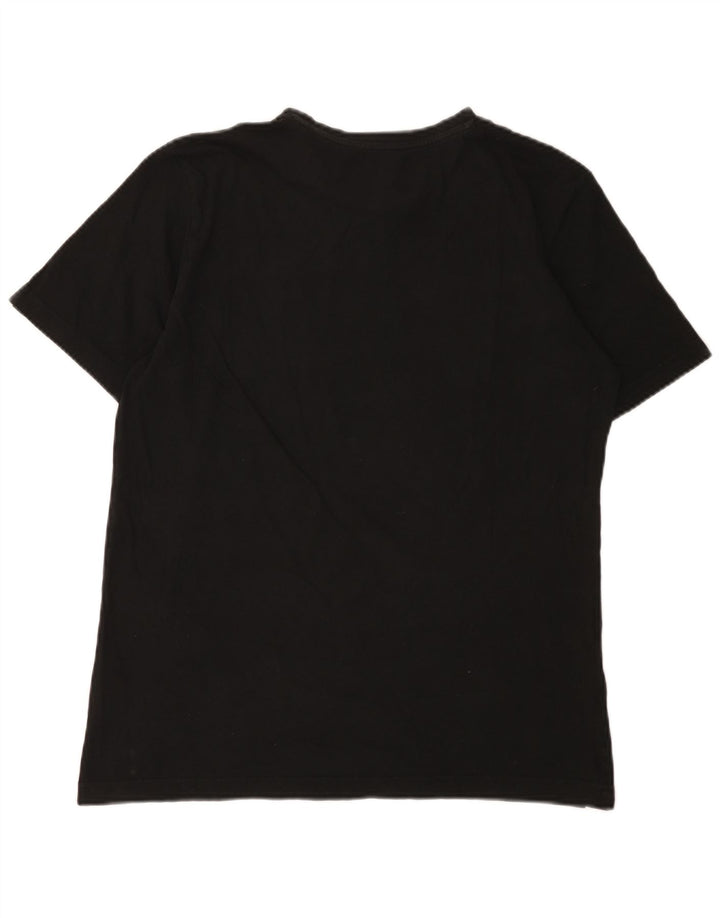 Tricou grafic Puma pentru bărbați Top mediu negru bumbac