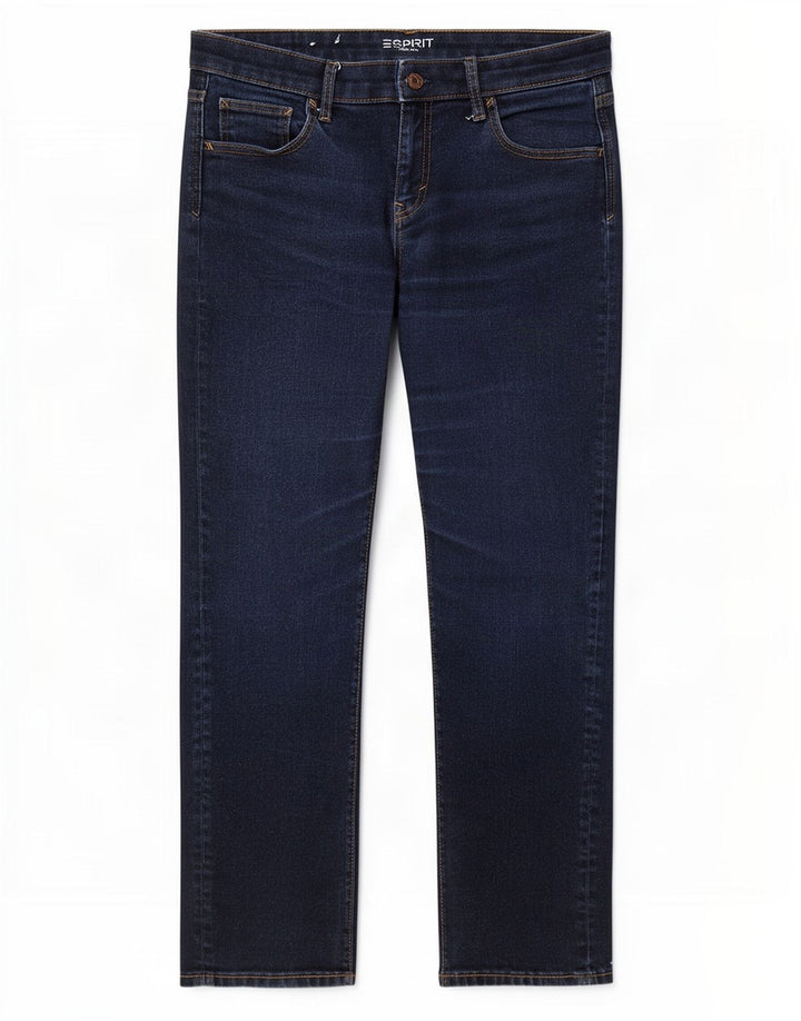 Blugi drepti pentru femei Esprit L30 L30 Bumbac bleumarin