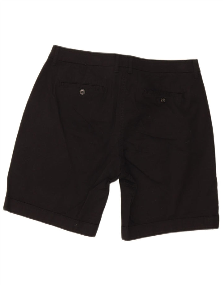 Pantaloni scurti chino Boden pentru femei UK 12 Medium W30 Bumbac negru