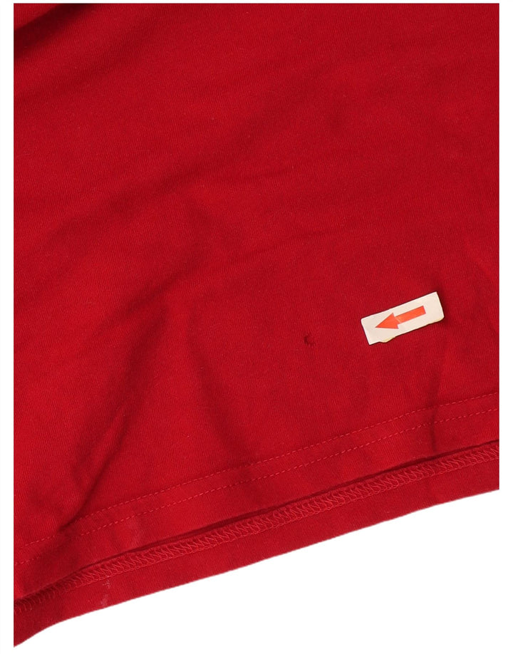 Tricou pentru bărbați Hollister Top Medium Red Bumbac