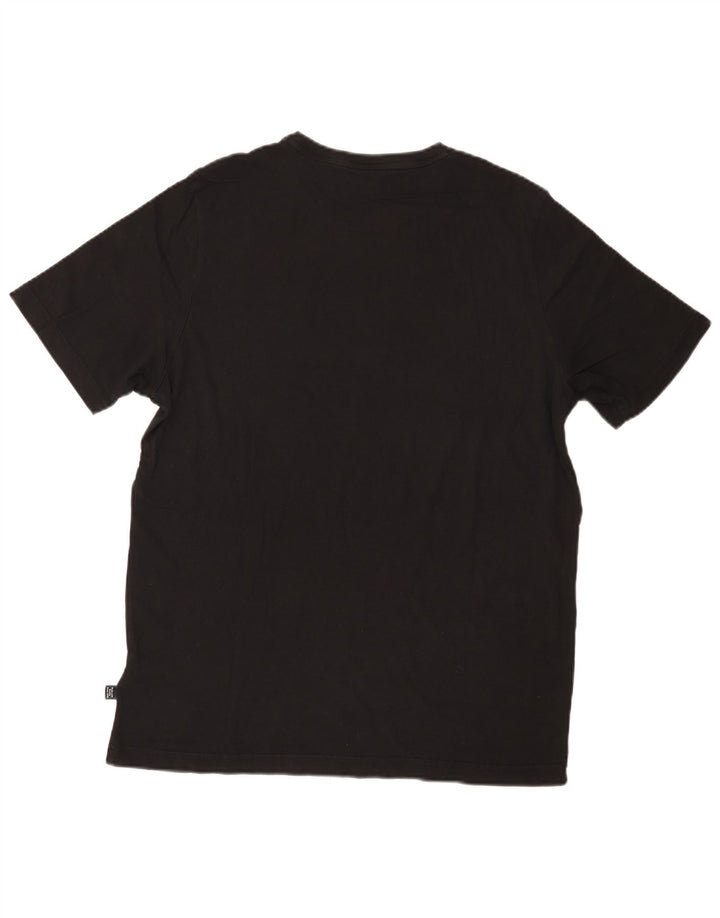 Tricou pentru bărbați PUMA Top mare din bumbac negru