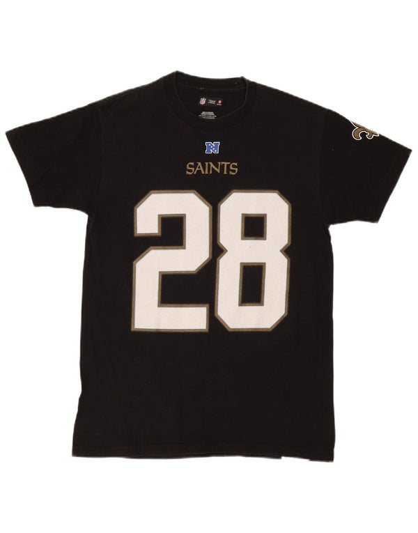 NFL TEAM APPAREL Tricou grafic pentru femei Top UK 10 Small Black Bumbac
