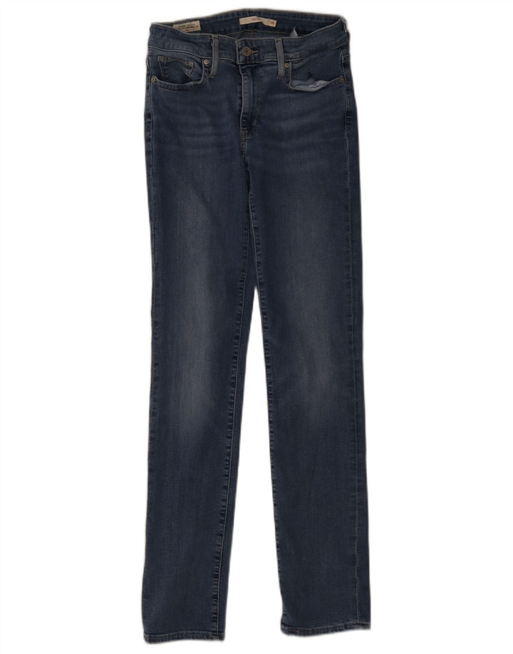 Blugi Levi's 712 Slim pentru femei W28 L32 Bumbac albastru