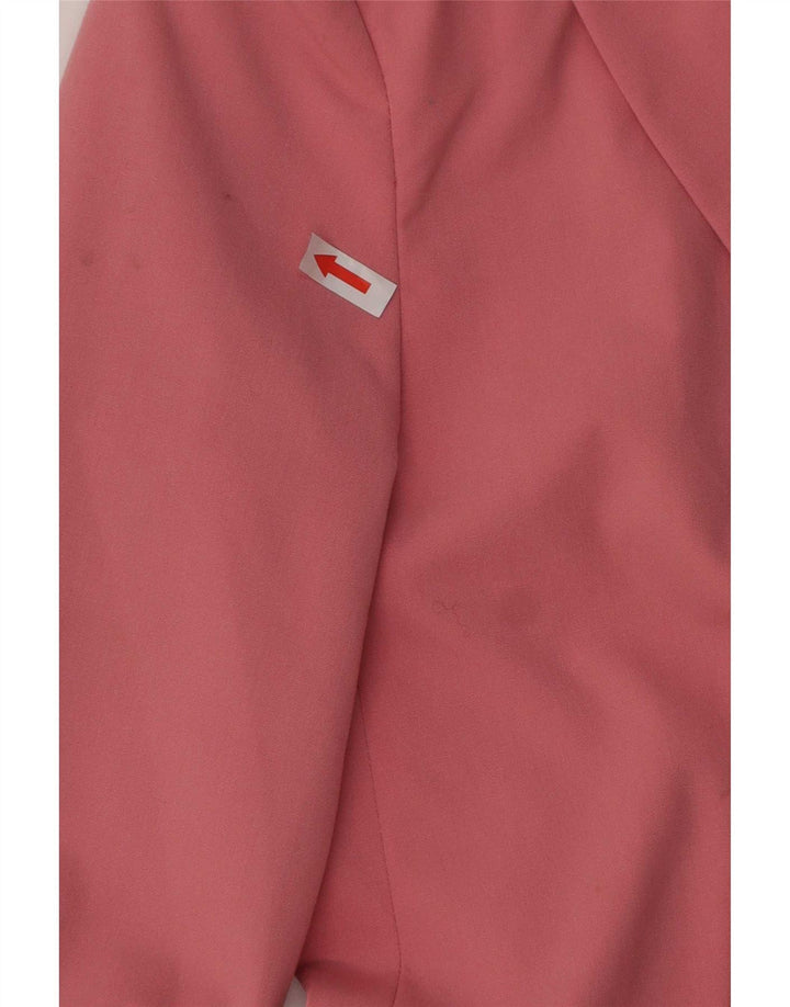 Jachetă pentru femei Zara cu 1 nasture EU 34 2XS Poliester roz