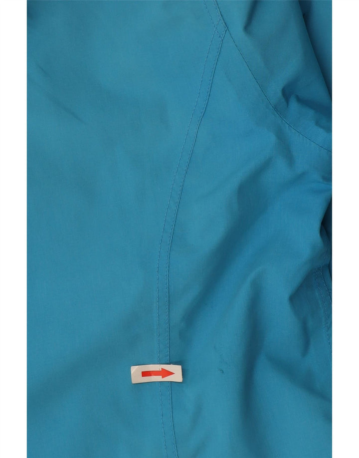 Jachetă de ploaie cu glugă pentru femei Schoffel UK 10 Small Blue Poliester