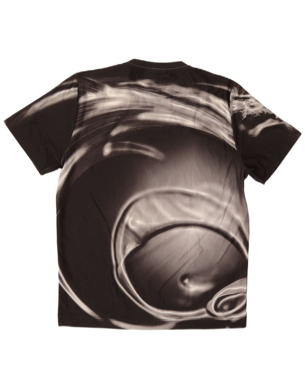 AUSTRALIAN L'ALPINA Tricou cu model abstract pentru bărbați Top IT 46 Small Black