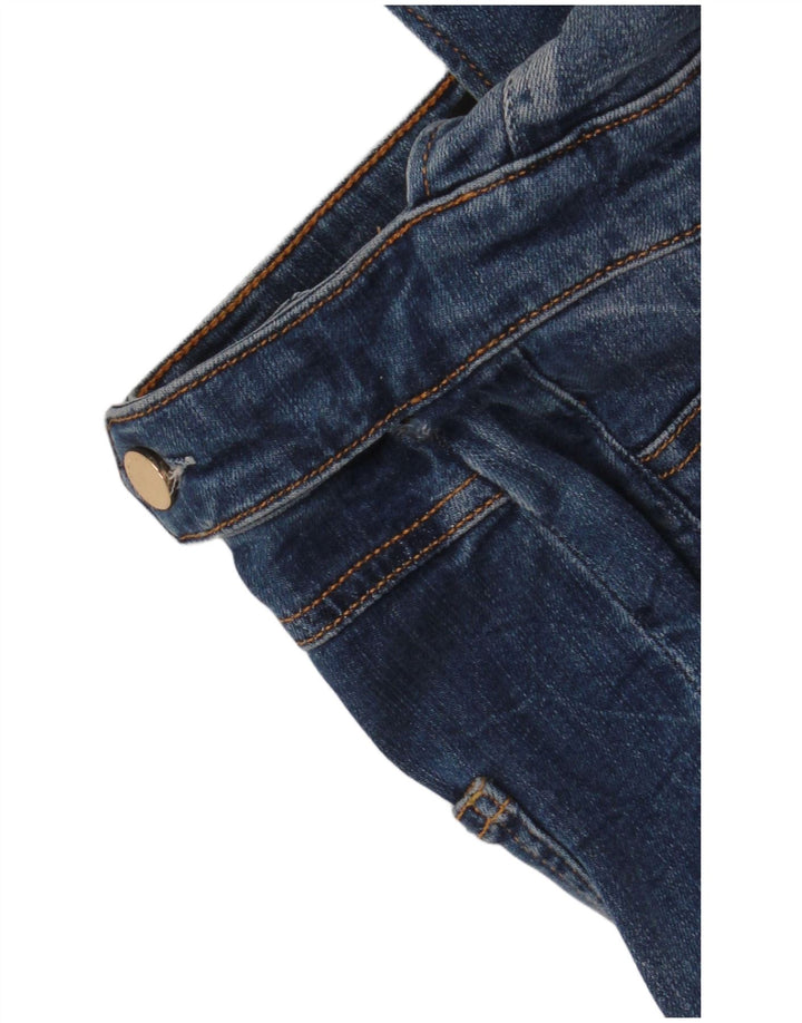 Salopetă de denim fără mâneci Guess pentru femei UK 12 Medium Blue Lyocell