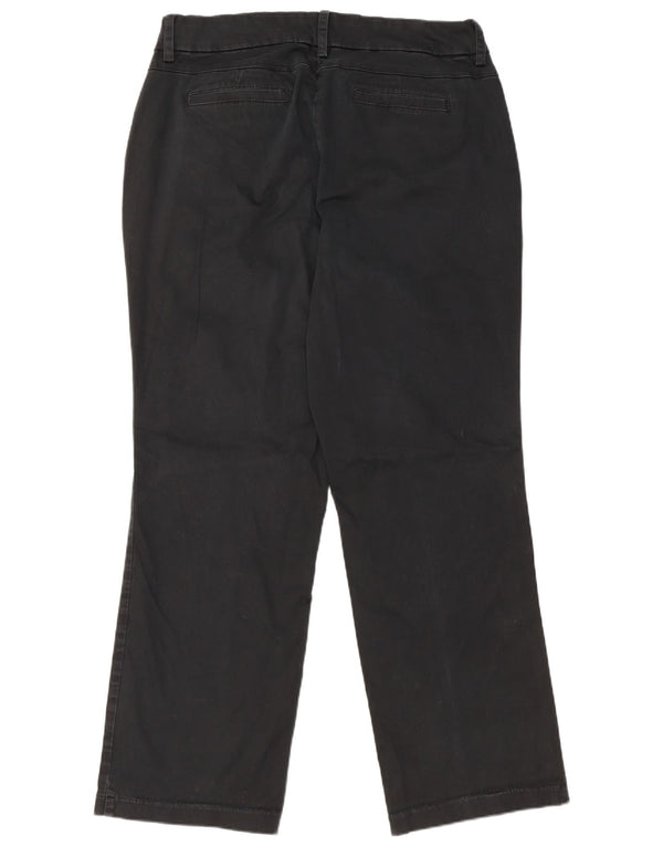 Pantaloni casual drepti LEE pentru femei, cu croiala curbată, US 16 2XL W36 L31 Negri