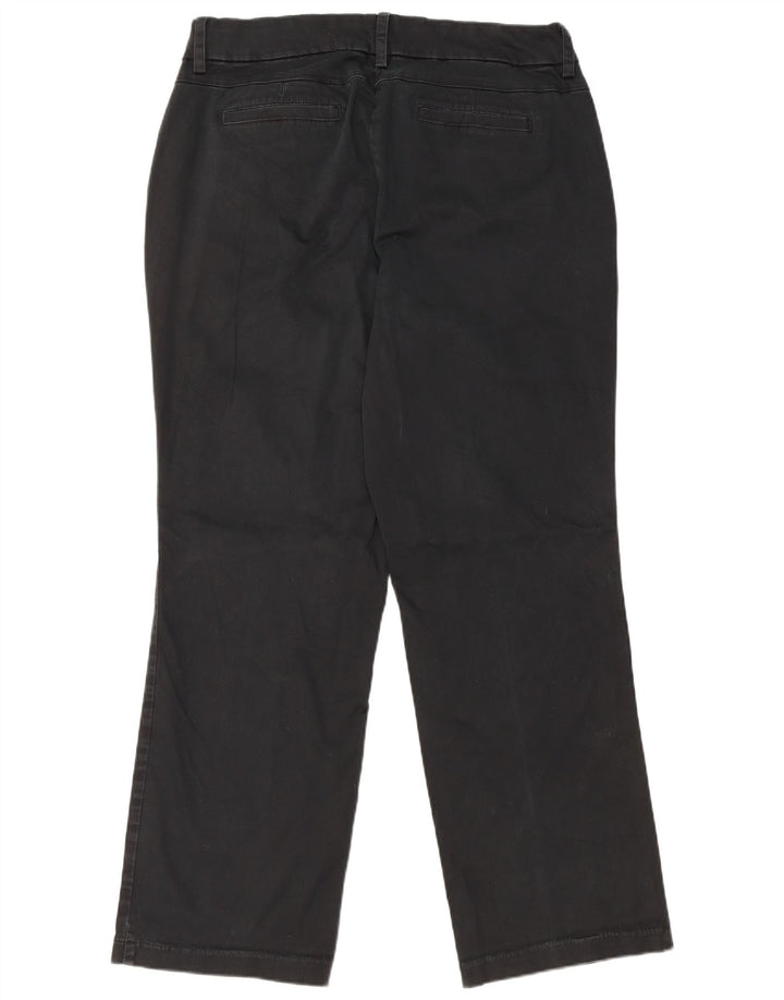 Pantaloni casual drepti LEE pentru femei, cu croiala curbată, US 16 2XL W36 L31 Negri