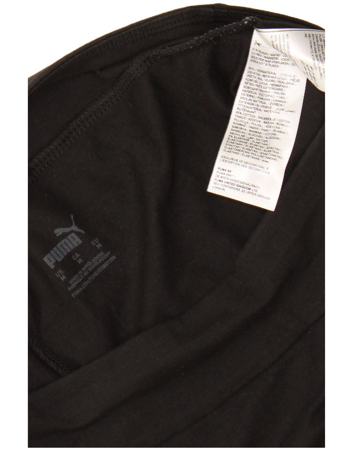 Leggings pentru femei Puma UK 12, bumbac mediu negru