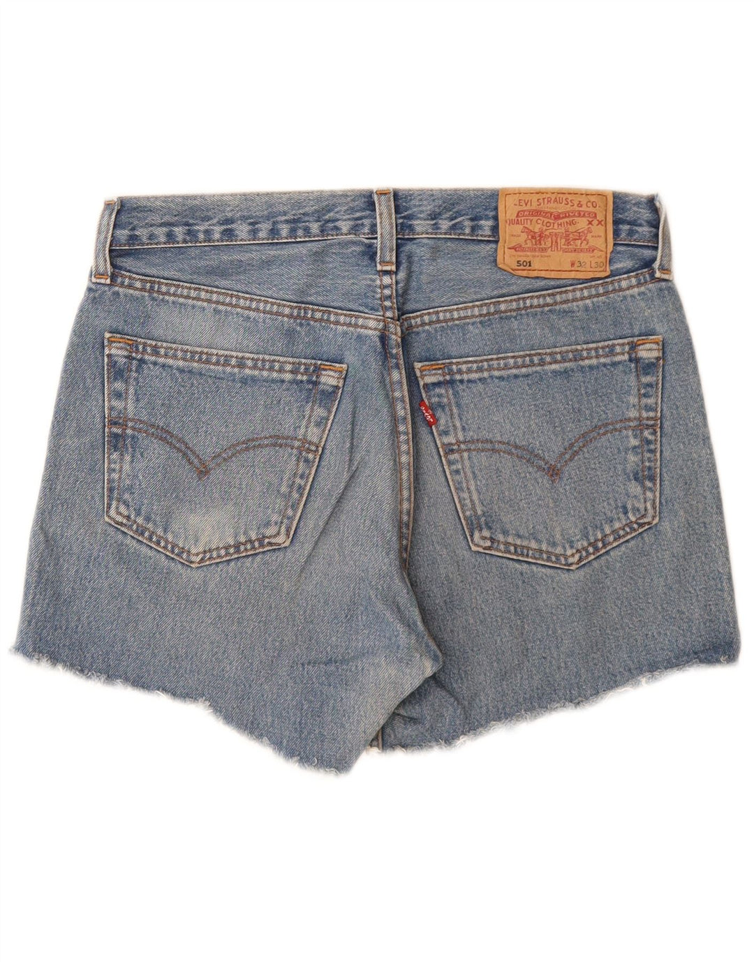 Pantaloni scurți Levi's 501 Denim W32 Large Blue