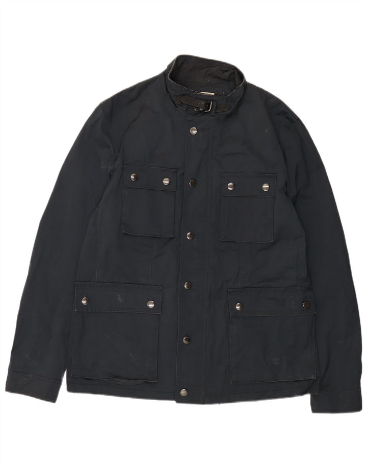 Jachetă Utilitară pentru bărbați Zara UK 42 XL Bleumarin Poliester