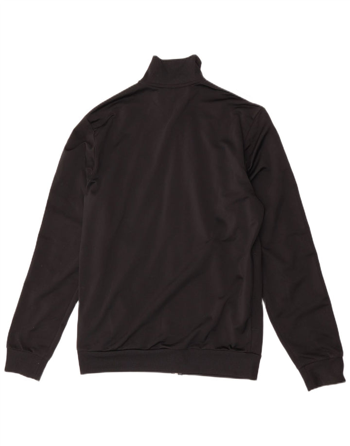 Adidas Mens Trening Top Jacket UK 38/40 Medium Black Poliester