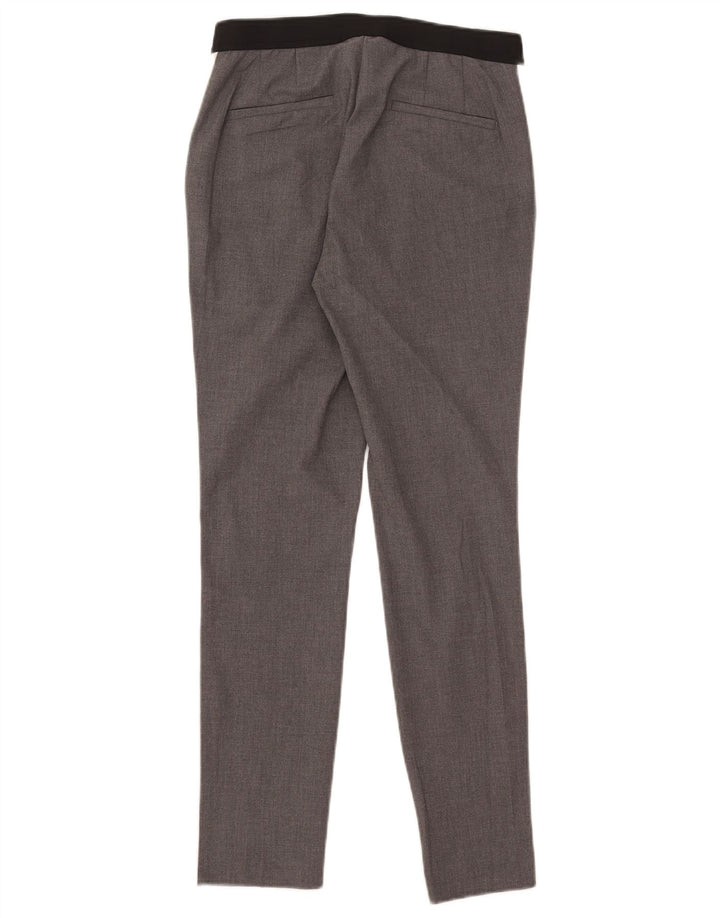 Pantaloni de costum slim pentru femei Zara Mediu L28 L27 Poliester gri