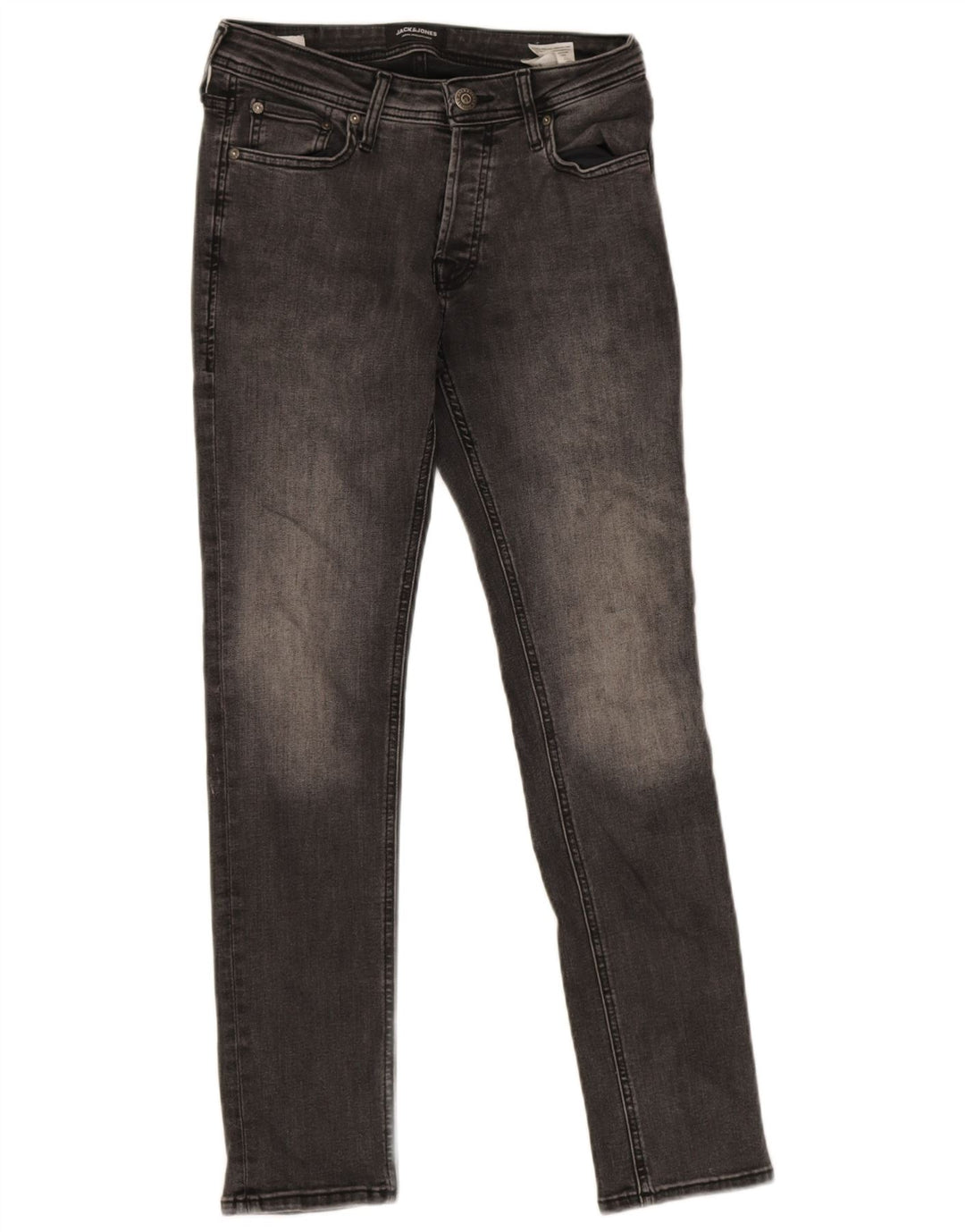Blugi slim pentru bărbați Jack & Jones W29 L30 bumbac gri