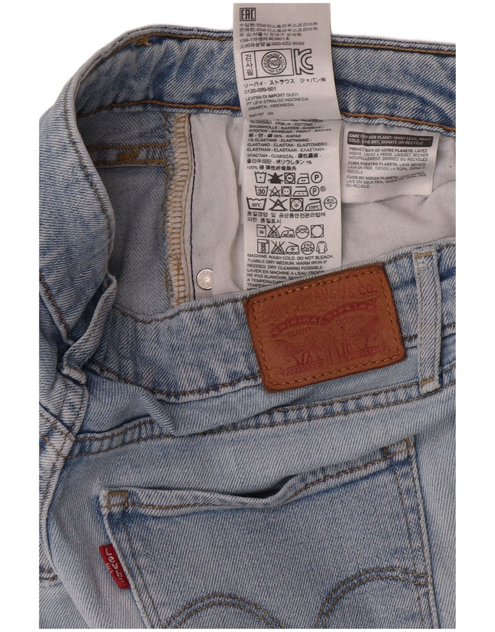 Blugi LEVI'S 715 Bootcut W28 L30 Bumbac albastru