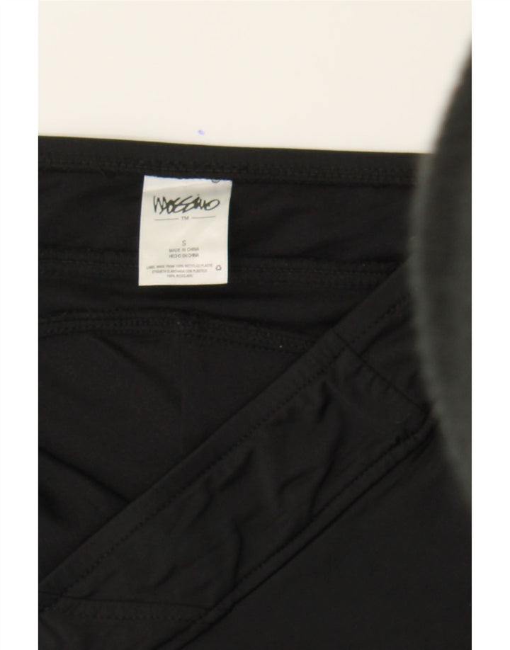 MOSSIMO Womens Sport Shorts UK 10 Small Black Nylon Vintage Mossimo and Second-Hand Mossimo from Messina Hembry 