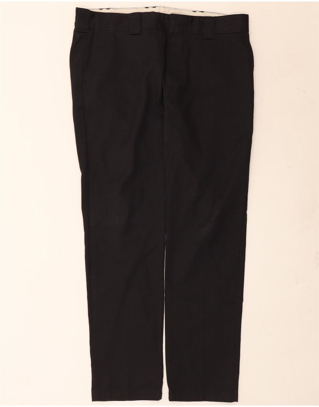 Pantaloni chino slim pentru bărbați Dickies L36 L32 Poliester negru