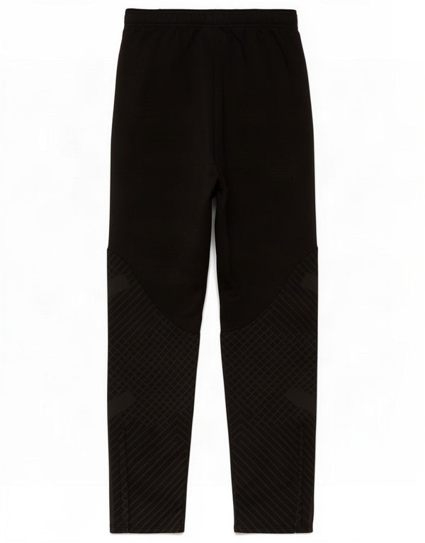 Nike Boys Dri Fit Slim Tracksuit Trousers 12-13 Years Large Black Check